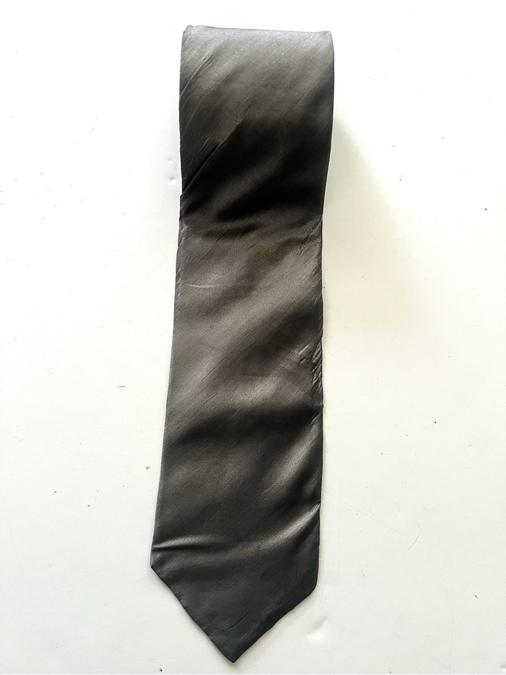 Classic Men's Pewter/Gray Silk Tie